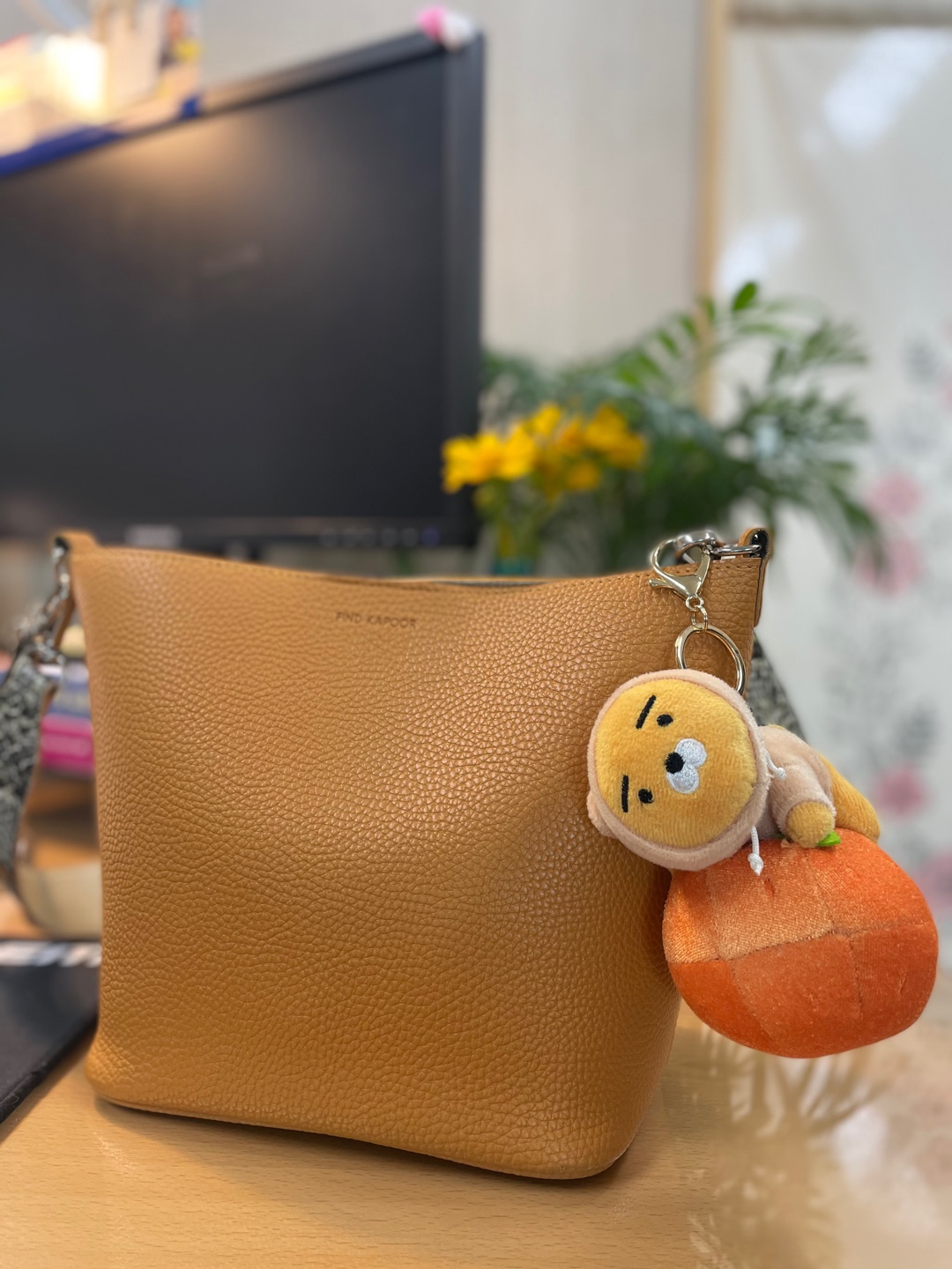 귀염뽀짝 라이언귤 키링 나눔 받았어요~